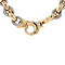vintage Bicolour gouden vintage jasseron collier 14 krt