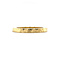 vintage Gouden vintage hamerslag ring 18 krt