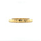 vintage Gouden vintage hamerslag ring 18 krt