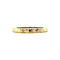 vintage Gouden vintage hamerslag ring 18 krt