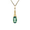 vintage Gold vintage pendant with sapphire 14 kt