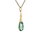 vintage Gold vintage pendant with sapphire 14 kt