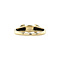 vintage Gouden vintage ring met parel en diamant 14 krt