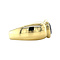 vintage Gouden vintage ring met amethist 18 krt