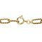 vintage Gouden vintage paperclip armband 14 krt