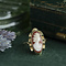 vintage Gold vintage ring with cameo 14 kt