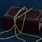 vintage Gouden vintage anker collier 14 krt