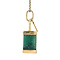 vintage Vintage slot hanger met jade 12 krt