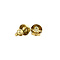 vintage Gold vintage stud earrings with pearl 14 kt