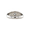 vintage Witgouden vintage ring met diamant 14 krt
