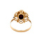 vintage Gold vintage ring with garnet 14 kt