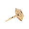 vintage Gouden vintage ring met camee 14 kt