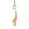 vintage Gold vintage mandolin pendant 14 kt