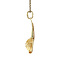 vintage Gouden vintage mandoline hanger 14 kt