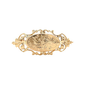 Golden fantasy brooch 14 kt