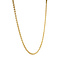 vintage Gouden vintage vossenstaart collier 14 kt