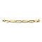vintage Gouden vintage closed forever armband 14 kt