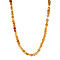 vintage Vintage citrine necklace with gold clasp 14 kt
