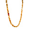 vintage Vintage citrine necklace with gold clasp 14 kt