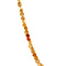 vintage Vintage citrien collier met gouden sluiting 14 kt