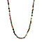 vintage Vintage tourmaline necklace with gold clasp 18 kt