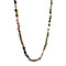 vintage Vintage tourmaline necklace with gold clasp 18 kt