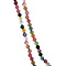 vintage Vintage tourmaline necklace with gold clasp 18 kt