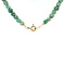 vintage Vintage turkoois collier met gouden sluiting 14 kt