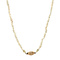 vintage Vintage parel collier met gouden sluiting 14 kt