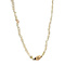 vintage Vintage parel collier met gouden sluiting 14 kt