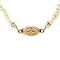 vintage Vintage parel collier met gouden sluiting 14 kt