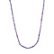 vintage Vintage amethyst necklace with gold clasp 14 kt