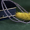 vintage Vintage amethist collier met gouden sluiting 14 kt
