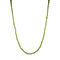 vintage Vintage peridot necklace with gold clasp 18 kt
