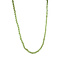 vintage Vintage peridoot collier met gouden sluiting 18 kt