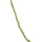 vintage Vintage peridot necklace with gold clasp 18 kt