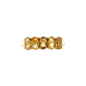 Josephine ring 14 krt - Golden hour