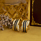 vintage Gold vintage stud earrings with sapphire and diamond 18 kt
