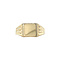 vintage Gouden vintage zegelring 14 kt