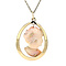 vintage Gold vintage pendant with cameo 14 kt