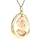vintage Gold vintage pendant with cameo 14 kt