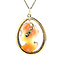 vintage Gold vintage pendant with cameo 14 kt