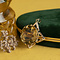 vintage Vintage pendant with citrine 10 kt