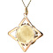 vintage Vintage pendant with citrine 10 kt