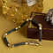 vintage Golden vintage bracelet with elephant hair 14 kt