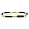 vintage Gouden vintage armband met olifanten haar 14 kt