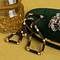 vintage Gouden vintage collier met olifanten haar 14 kt