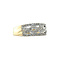 vintage Gold vintage ring with diamond 14 kt