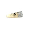 vintage Gold vintage ring with diamond 14 kt