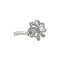 vintage White gold vintage entourage ring with diamond 14 kt